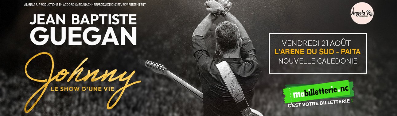 JEAN BAPTISTE GUEGAN - JOHNNY LE SHOW D'UNE VIE
